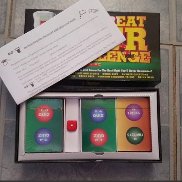The Great Beer Challenge Game - 2-8 players from Boxer Games NIB - Picture 3 of 4